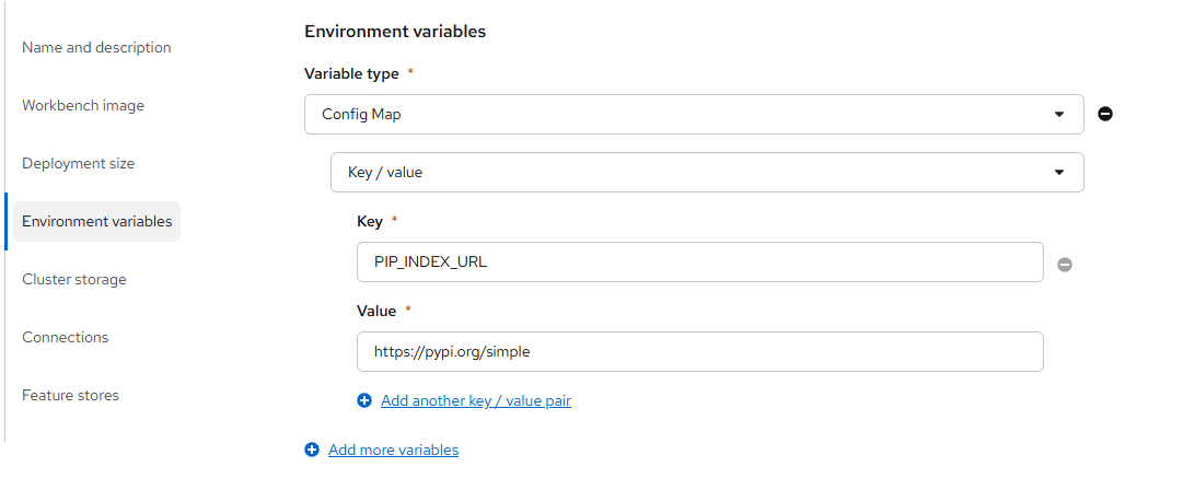 workbench-pip-index-env-var